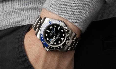 rolex batman insert|Rolex Batman wrist.